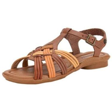 Imagem de Sandália Feminina Flat New Face 31402-Feminino