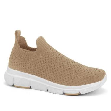 Imagem de Tênis Comfortflex Feminino Casual 25-90331 Natural, 36