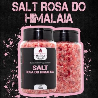 Imagem de Sal Salt Rosa do Himalaia FOGO BRAZEIRO 450g