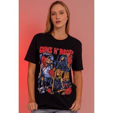 Imagem de Camiseta Guns N Roses Playlist - Piticas, M, Preto