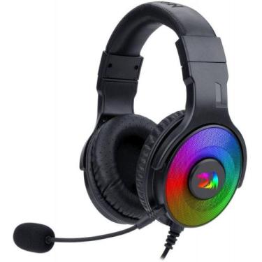 Imagem de Headset Gamer Redragon Pandora 2, RGB, P3/USB, Driver 50mm, Preto - H3