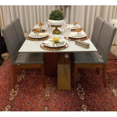 Imagem de Tampo de Mesa de Jantar Off White - 1,60x0,90mts - Via Decor