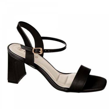 Imagem de Sandalia Bebece T6040-738 Feminino, Preto, 35