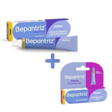 Imagem de Kit Cuidados Diários Bepantriz Derma e Labial - cimed