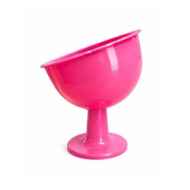 Imagem de Taça Inclinada Rosa Para Sobremesa 1,1 Litros - LS Comercio