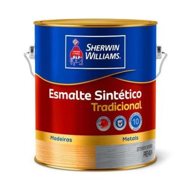 Imagem de Tinta Esmalte Sintético Metalatex Alto Brilho Azul França 3,6L Exterior Interior Sherwin Williams