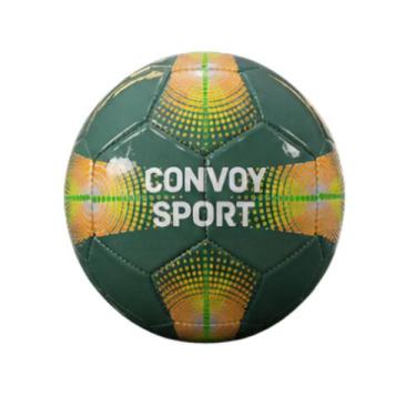 Imagem de Bola Futebol Convoy Sport PVC Tamanho 5 Colorida -, Verde