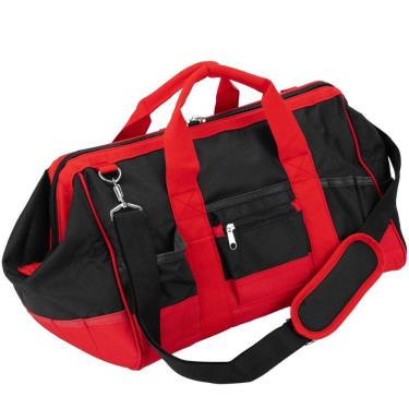 Imagem de Bolsa para Ferramentas 18 Pol 902569 com 32 Bolsos em Lona Reforçada Ajustável Toolsworld