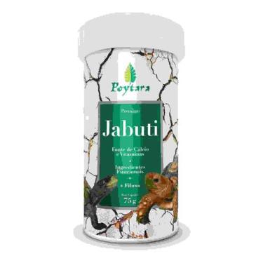 Imagem de Ração Jabuti Poytara Nutrição Completa P/quelônios 75 Gramas