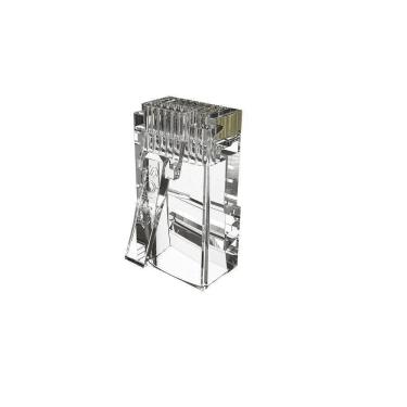 Imagem de Conector RJ-45 Macho Cat.6 de Passagem Sohoplus 500 Plugs Termoplástico Alto Impacto Furukawa