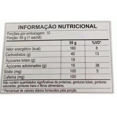 Imagem de Energy Gel Z2+ Load Up 40 Caf (Display 10 sachês 55g) - Sabor: Origina