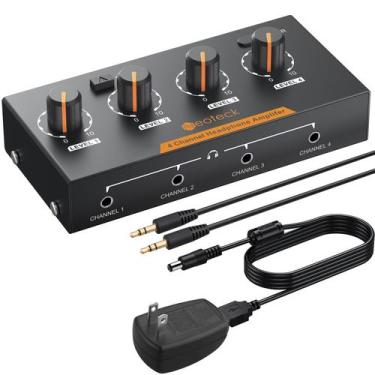 Imagem de Amplificador de Fone de Ouvido Estéreo de 4 Canais Neoteck com Control