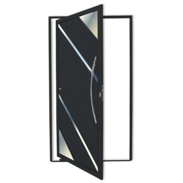 Imagem de Porta Pivotante Lambril Oasis com Puxador Super 210cm x 100cm Brimak A
