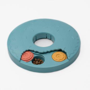 Imagem de Brinquedo Interativo SmartyPaws Puzzler Donut Slider - ZippyPaws Quebra-Cabeça Para Cães e Gatos
