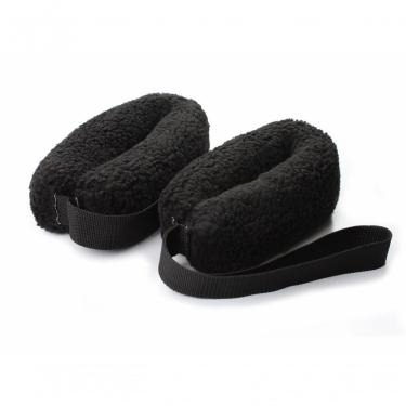 Imagem de Acessório para Pilates Alça Fuzzy Curta com Alta Resistência e Durabilidade para Fixação Segura dos Pés Bege Arktus