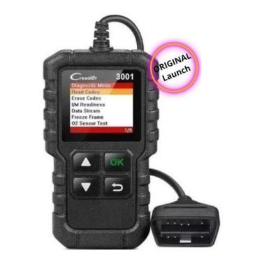 Imagem de Scanner Automotivo Cr3001 Obd2 Leitor Código Em Português - Launch