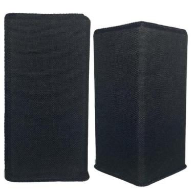 Imagem de Arranhador para Gato e Protetor Canto de Sofá 50cm Preto Kit com 2 - M