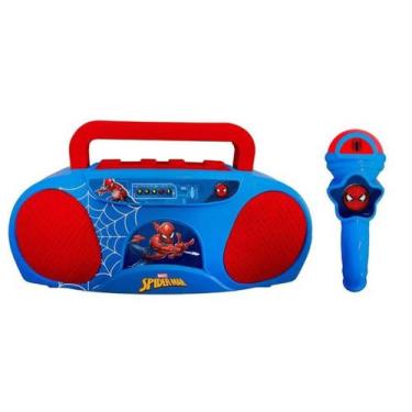 Imagem de Boombox Karaokê Homem Aranha Spider Man 5871 - Candide