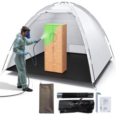 Imagem de Tenda Portátil para Cabine de Pintura Dikutar 305x244x201 cm