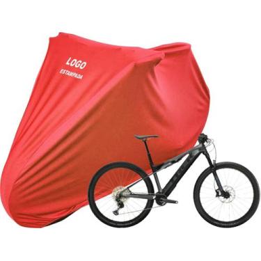 Imagem de Capa Para Proteção Bike Trek E-Caliber 9.6 2ª Geração Mtb, Vermelho