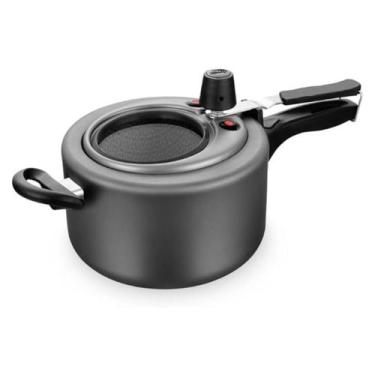 Imagem de Panela de Pressão 3L Antiaderente Tampa com Visor de Vidro 3 Litros MT