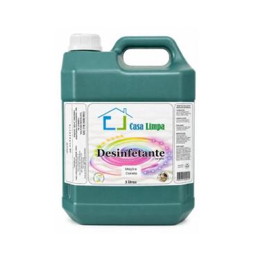 Imagem de Desinfetante Perfumado Uso Geral Maca e Canela 5L Casa Limpa
