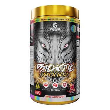 Imagem de Pré Treino Psichotic Gold 500g Fruit Punch Demons Lab - Congratulation