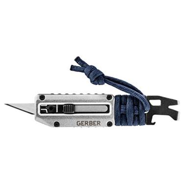 Imagem de Gerber Gear Faca de bolso 31-003741 Pry|bX, com faca utilitária e prybar, azul urbano