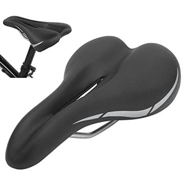 Imagem de 01 Sela de bicicleta, macio, impermeável, vazado, respirável, elástico macio para Cruiser/Road Bikes/Touring/Mountain Bike serve na maioria das bicicletas