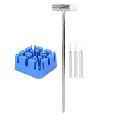Imagem de Ferramentas de reparo de relógios, kit de remoção de relógios, ABS de aço de alta eficiência para reparo de relógios, pulseiras de relógio eletrônicos