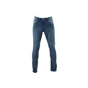 Imagem de Calça jeans bivik skinny ly com rasgos azul - masculino