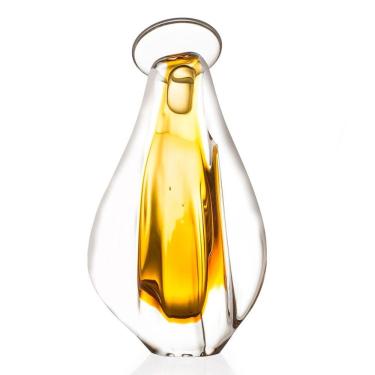 Imagem de Imagem Em Cristal Murano Âmbar  São Marcos