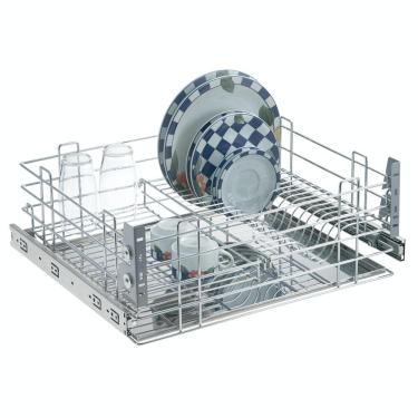 Imagem de Gaveta Escorredor de Louça Prato 670mm com Bandeja Inox