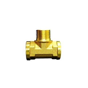 Imagem de 1/8"?1/4";?3/8";?1/2";?3/4";?1"?BSP Rosca Masculina F¨ºmea Lat?o Cotovelo Tamp?o Tamp?o T¨º Nipple Encaixe Tubo Conector Adaptador Conector, NO15, 1/2"