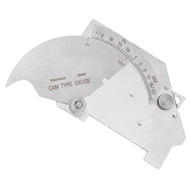 Imagem de Calibre de solda de ponte de aço inoxidável Calibre de medição de soldagem Cam Welding MG-8 para inspeção de superfícies soldadas e juntas