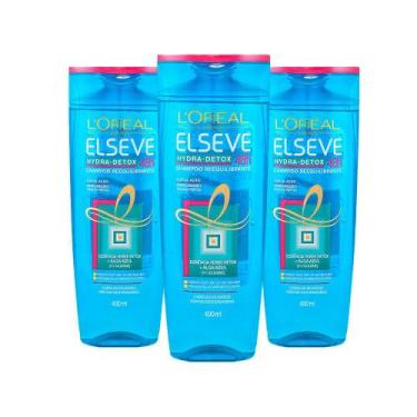 Imagem de Shampoo L'oréal Elseve Hydra-Detox 48H Dupla Ação Essência Verde + Alg