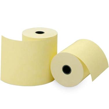 Imagem de O Bobina Térmica Amarela 57x50 - Papel Térmico - Caixa 16 Unidades