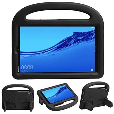 Imagem de Acessórios para tablets Para Huawei Mediapad M5/M6 10.8 Padrão de pardal EVA Caso de proteção à prova de choques com suporte dobrável