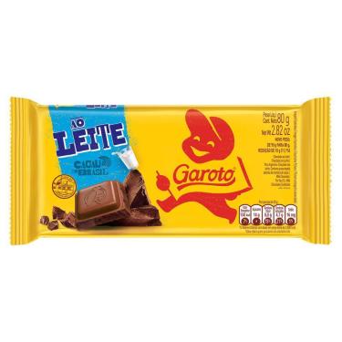 Imagem de Chocolate Garoto ao Leite 80g