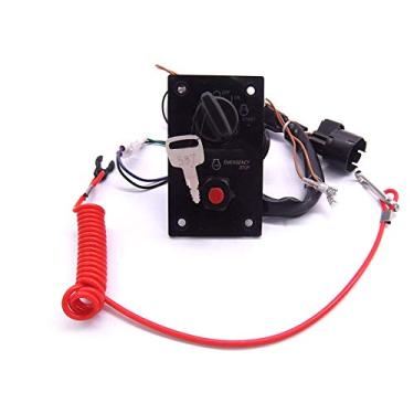 Imagem de SouthMarine Motor de barco 37100-96J24 37100-96J25 Painel de interruptor de chave de ignição única para motor de popa Suzuki