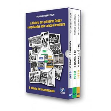 Imagem de A História das Primeiras Copas Conquistadas pela Seleção Brasileira - box com 3 volumes