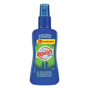 Imagem de Repelente Repelex Super Spray 100ml com 20% de desconto 100ml + 20ml