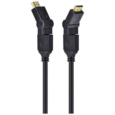 Imagem de Cabo HDMI 2.0 4K ULTRA HD 3D Conexão Ethernet Conectores 360° - H20B360-2, Vinik, 29254, 2 Metros