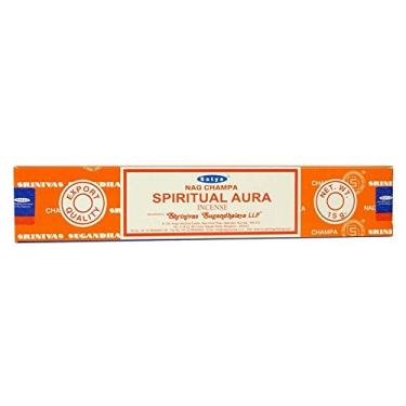 Imagem de Incenso Satya Nag Champa Spiritual Aura com 15g