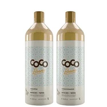 Imagem de Kit Shampoo E Condicionador Zap Coco Boom 1 Litro