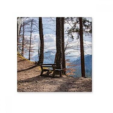 Imagem de Cenário Florestal Ciência Natureza Azulejo de Cerâmica Brilhante Decalque Pedra Adorna de Tijolos Vitrificados