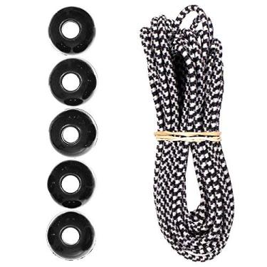Imagem de Kits de cordas de choque Paracord Planet Ball – 3 m de cabo de choque de 0,5 cm – para acampamento, eventos, tendas, caminhadas, lonas e usos ao ar livre (Harmony)