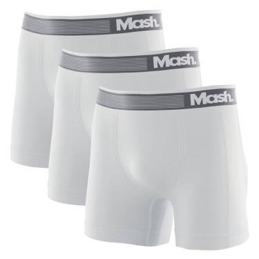 Imagem de Kit 3 Cuecas Boxer Mash Microfibra Sem Costura 710.01