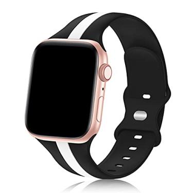 Imagem de Pulseira esportiva de designer compatível com Apple Watch séries 11/10/9/8/7/6/5/4/4/3/2/1/Ultra