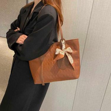 Imagem de Bolsa Sacola Feminina Alça Laço
